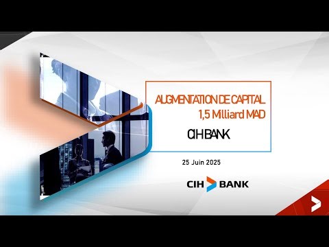 CIH Bank lève le voile sur son opération d’augmentation de capital