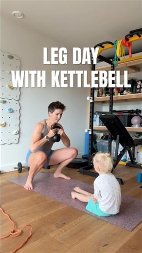 Leg Day with Kettlebell / Quick & Powerful