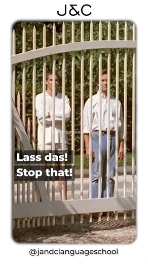 J and C Language School on Instagram: "German Phrases You’ll Hear All the Time 🇩🇪 Lass das! – Stop that! Sei vorsichtig! – Be careful! Ich bin auf dem Weg. – I’m on my way. Das wird sich zeigen. – Time will tell. 👉 These phrases make you sound natural, not translated. Learn real, everyday German with J&C Language School. 📩 DM us to start learning 🎯 Speak with confidence"