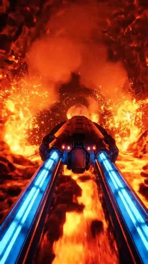 Magrail mech lava tunnel emergency transit | The Quantum Transit | #Future #Germany #usa #shorts #uk