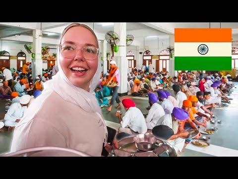 This Indian Temple Feeds 100,000 people EVERY DAY for FREE! 🇮🇳