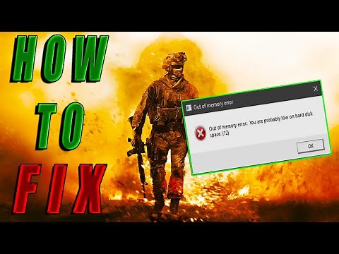 How to Fix OUT OF MEMORY ERROR (Modern Warfare 2 Remastered PC)