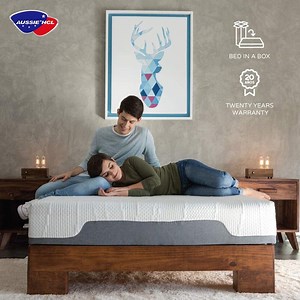 [Hot Item] OEM ODM Sleep Well Memory Gel Foam King Queen Pack in a Box High Resilience Foam Natural Latex Pocket Spring Mattress