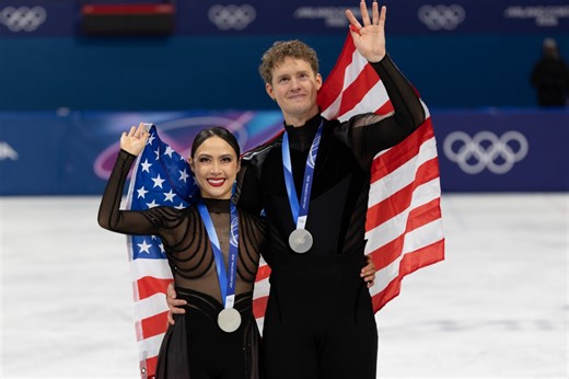 Madison Chock, Evan Bates address retirement rumors after Olympic judging dispute