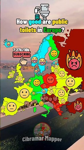How good are public toilets in Europe? 🚽🚾🚻