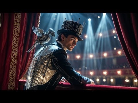 Futuristic Cyberpunk Theater Ambience | Relaxing Synthwave Music (4K)