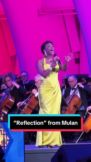 “Reflection” from Disney’s Mulan performed by @Aisha Jackson #disney #disneysongs #hollywoodbowl #mulan #mulandisney #aishajackson #reflectionmulan #reflection #fyp #fypシ゚viral