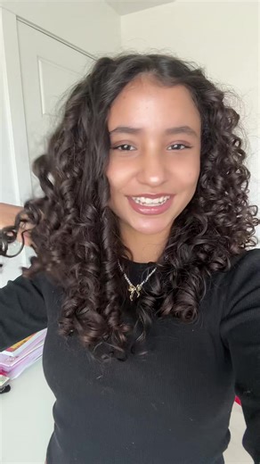 Culy hair top 😽#curlyhair #fyp #parati #trending