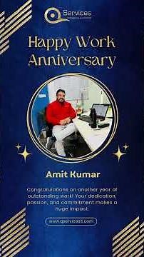 Happy Work Anniversary, Amit! #shorts