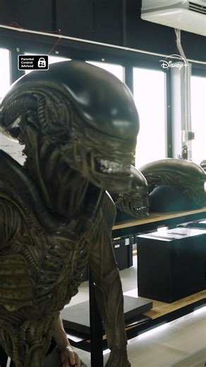 Disney+ UK on Instagram: "A #BTS look at FX's Alien: Earth's terrifying Xenomorph practical effects. Now streaming on Disney+."