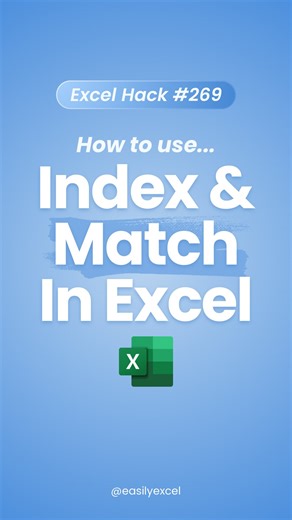 No one is talking about this Excel Formula! 🤯 Learn how to look up data in Excel using Index Match Match! #scribe #excel #spreadsheets #accounting #exceltips | Easilyexcel