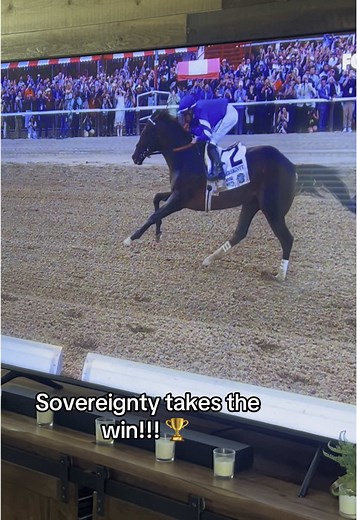 Sovereignty Wins Again at Belmont 2025!