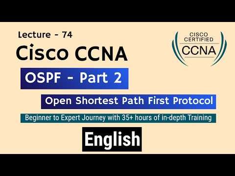 OSPF Basic configuration LAB in simple English | CCNA Networking course | Lecture - 74
