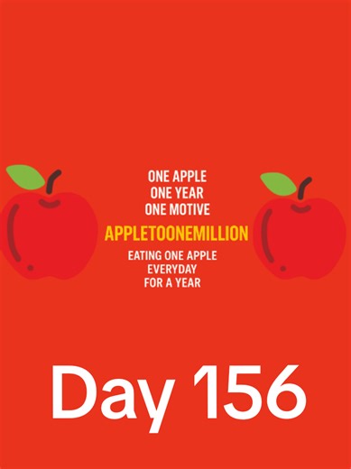 Eating an Apple Everyday For One Year – Day 156