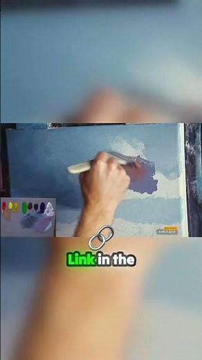 Unlock the secret to perfect acrylic clouds with this simple technique!