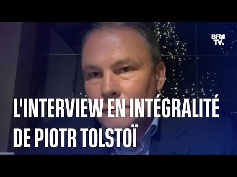 L'interview en intégralité de Piotr Tolstoï, vice-président de la Douma