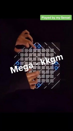 Colorful DJ Music Launchpad Performance