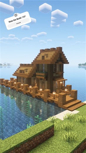 Dock In Minecraft | Building a Medieval Kingdom | #minecraft #timelapse #tutorial #minecraftmap