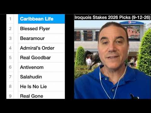 Iroquois Stakes 2026 Picks - Churchill Downs - Saturday, September 12 - Road to Kentucky Derby 2027