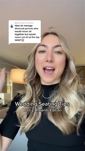 Wedding Seating Tips for Parents of the Bride and Groom