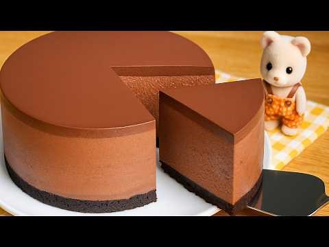 Turn a Few Simple Ingredients Into This Silky Chocolate Mousse Cake - Easy & Creamy No Bake Dessert