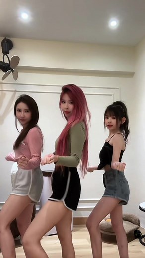Coordinated Dance Routine in Casual Attire