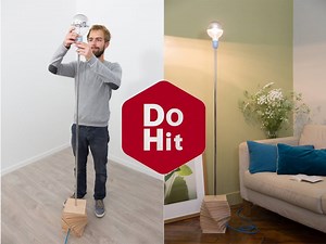 Illuminez votre intérieur avec un lampadaire original et design. Découvrez comment créer un objet design et modulable selon vos envies avec les outils. Le projet étapes par étapes est disponible sur le coin des bricoleurs: http://bit.ly/2cE0DP5 #BoschDoHit #diy #design #bricolage | Bosch DIY and Garden