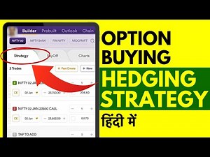 Option Buying Hedging Strategy in Hindi - How to Hedge Bank Nifty Option Buying?