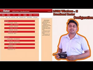 iBall Baton 150M Wireless -N Broadband Router Configuration || How to configure iBall Baton Router