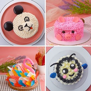 57K views · 2.1K reactions | Cute Cake Making Ideas For A Baby Birthday Are Awesome 拾殺 | Easy Cakes Decorating Ideas | Facebook