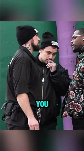 Fake Security in the Hood Prank... Reactions Are HILARIOUS! 😂💥 #Shorts
