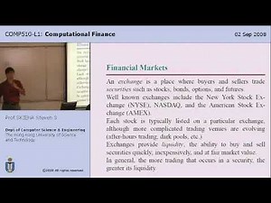 Lecture 1 - Course Overview