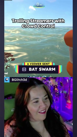 Your viewers can truly interact with Crowd Control in-game effects and audio/visual Disrupts!