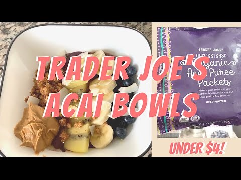 ACAI Bowls UNDER $4 (Trader Joe's) | Make It At Home