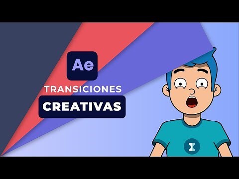 Crea TRANSICIONES FÁCILES y CREATIVAS en After Effects | Tutorial de Animación
