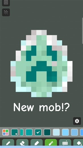 Making your MOB ideas [day 1] frozen creeper #minecraft #recommended #memes #subscribe #gaming