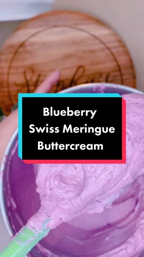 Delicious Blueberry Meringue Buttercream Recipe