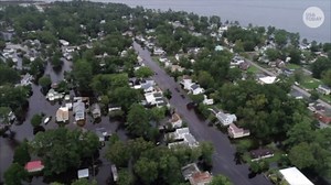 Florence leaves North Carolina town under water