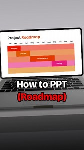Hamdi | Presentation Design on Instagram: "How to create roadmap and timeline presentations in PowerPoint. #powerpoint #ppt #design #tutorial"