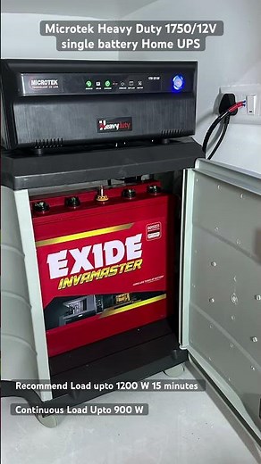 Microtek Heavy Duty 1750/12V (1200W) inverter | inverter care payyanur