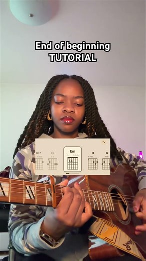 Djo - End of beginning (Guitar Tutorial) #guitarist #guitarcover #shorts