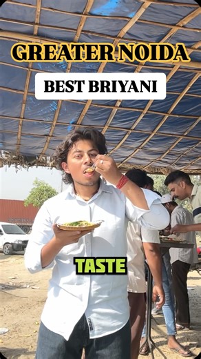 MANISH KUMAR | Greater Noida Best Biryani 😍😱 Add: Sirsa Goal Chakkr Gr. Noida ₹50/- Plate #instagram #food #greaternoida | Instagram