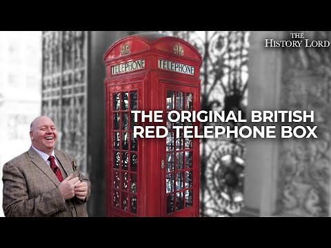 The Original British Red Telephone Box