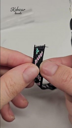 When finishing a beaded bracelet, I use a Thread Zapper.