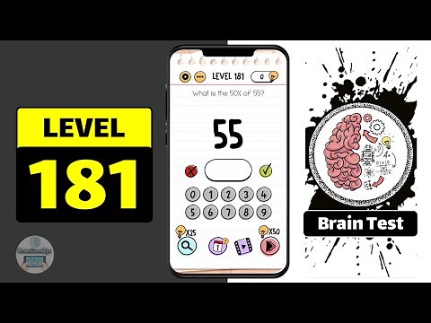 Brain Test Level 181 Walkthrough