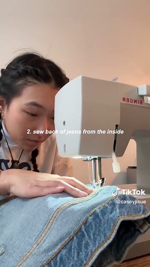 DIY Denim Maxi Skirt Tutorial: From Jeans to Skirt Transformation