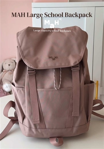 Large Capacity School Backpack Fits a Laptop!