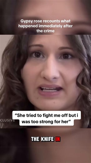 Gypsy rose blanchard recounts what happened immediately after the crime #truecrime #gypsyroseblanchard