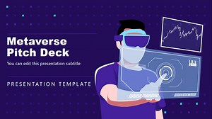 Metaverse Business Pitch Deck | Free Technology PPT Template
