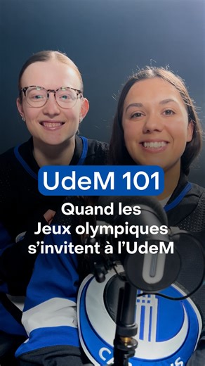Université de Montréal | 🏒✨Quand les Jeux olympiques s’invitent à l’UdeM Alice et Juliette, athlètes de l’équipe de hockey des @carabinshockeyf vous font découvrir... | Instagram